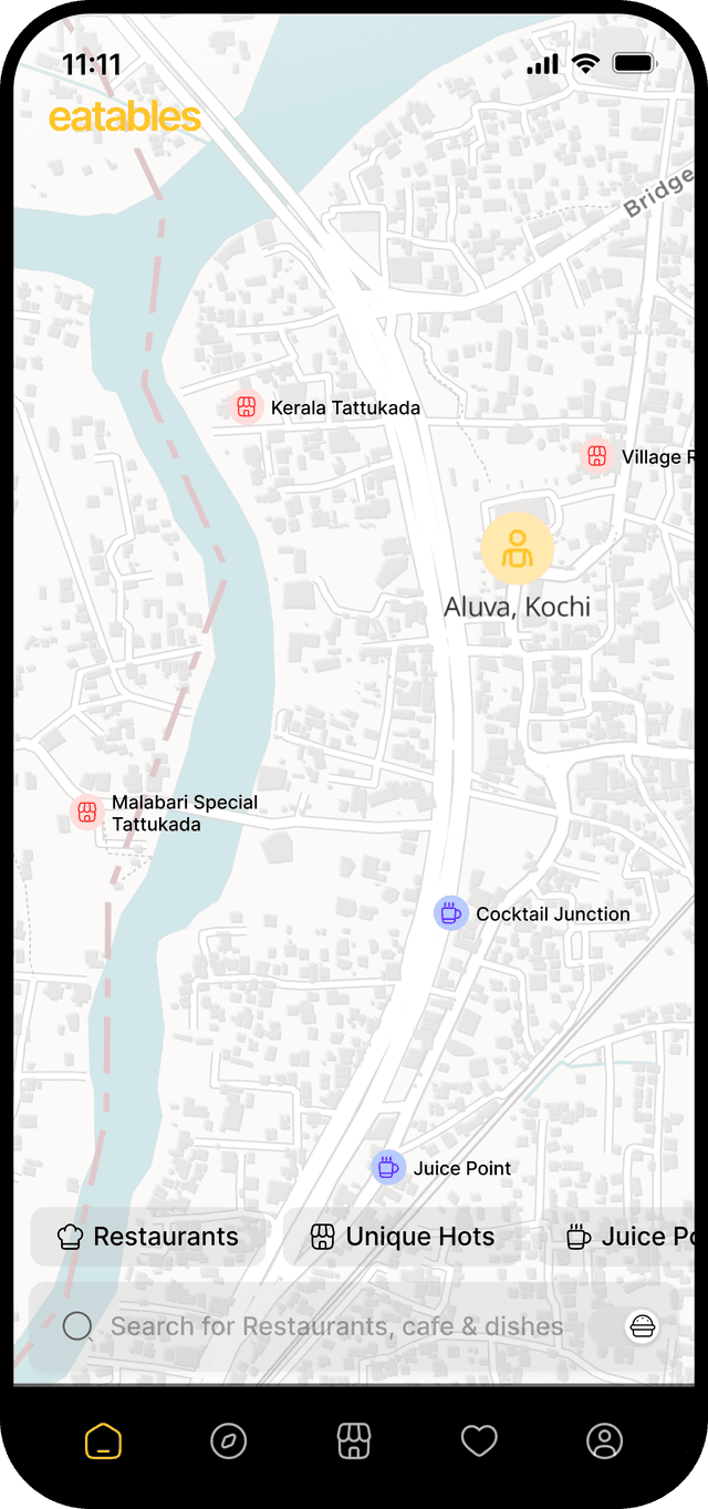 Eatables app screen 3