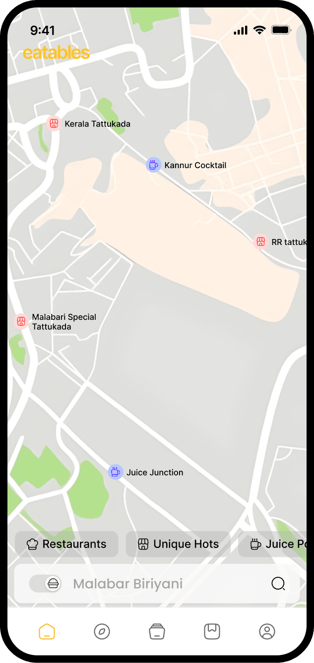 Eatables app screen 6